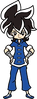 Young Cricket Wario Kard sprite for WarioWare Gold