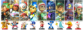 The second wave of Mario Kart 8 Mii racing suits and their required amiibo figurines