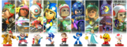 amiibo racing suits