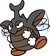 Artwork of a Battle Beetle, from Super Mario Land 2: 6 Golden Coins.