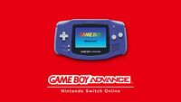 Game Boy Advance - Nintendo Switch Online banner