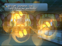 Three Gold Ghosts in the game Luigi's Mansion.