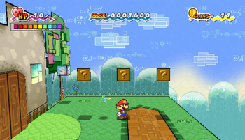 Sixth, seventh and eighth ? Blocks in Lineland Road of Super Paper Mario.