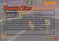 One of the Mario Kart 64 Collectible Trading Cards.