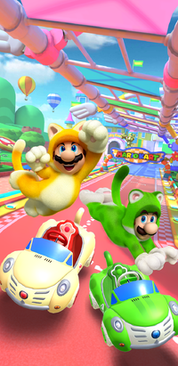 Mario Kart Tour “Cat Tour” And Mii Racing Suits Waves 7 And 8