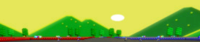 The course banner for SNES Battle Course 4 from Mario Kart Wii.