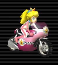 peach mario kart 8 motorcycle