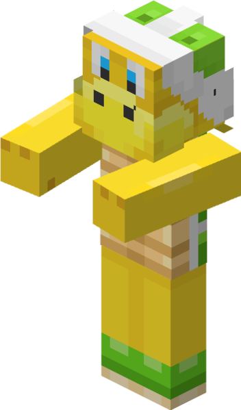 File:Minecraft Mario Mash-Up Zombie Render.png
