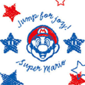 "Jump for joy! Super Mario!" pattern