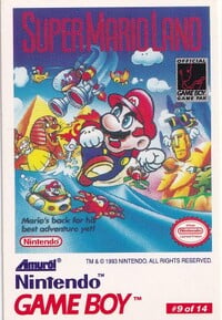 A Nintendo Game Boy Trading Card.