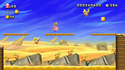 The image for "Desert Theme" from New Super Mario Bros. U Deluxe on Nintendo Music.