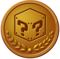 A bronze Special medal in New Super Mario Bros. U Deluxe