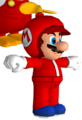 New Super Mario Bros. Wii. Propeller Mario