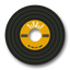 An icon of a Sound exhibit record from the Prisma Museum in Paper Mario: Color Splash.