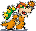 Paper Bowser Debut: Mario & Luigi: Paper Jam