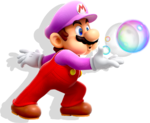 Artwork of Bubble Mario from Super Mario Bros. Wonder