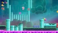 The first 10-flower coin in Swamp Pipe Crawl in Super Mario Bros. Wonder