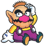Artwork of Small Wario from Virtual Boy Wario Land