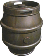 A steel keg
