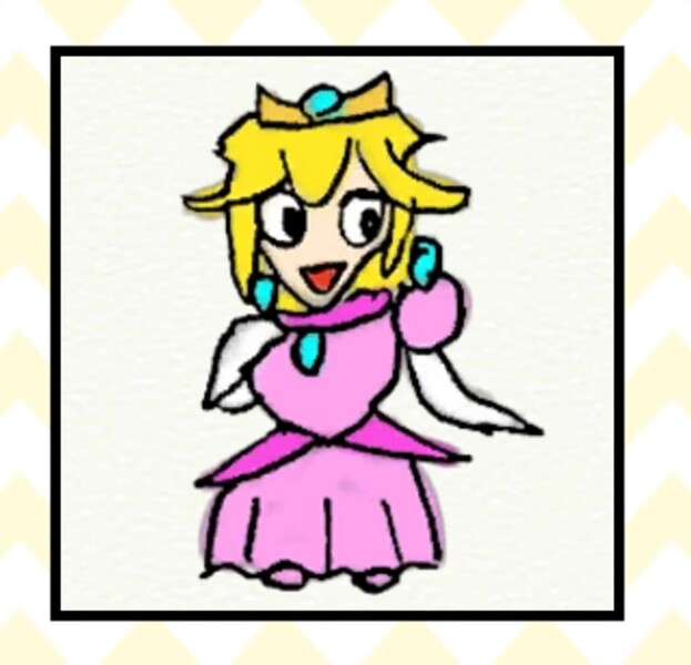 File:WWG Princess Peach amiibo Drawing.jpg