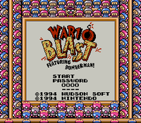 Wario Blast Title Screen.png
