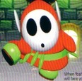 Artwork of a bamboo dancer from Yoshi's Story