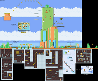 A Sky-High Adventure from Super Mario Advance 4: Super Mario Bros. 3.