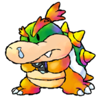 Baby Bowser's art for Yoshi's Island: Super Mario Advance 3