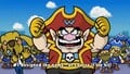 Captain Wario intruding on the report to reveal himself being the game's designer