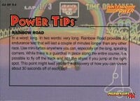One of the Mario Kart 64 Collectible Trading Cards.