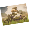 A sticker from Mario Kart World