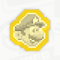 A sticker in Mario Kart World