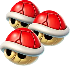 Triple Red Shells - Super Mario Wiki, the Mario encyclopedia