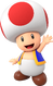 Artwork of Toad for Mario Party Superstars (reused for Mario vs. Donkey Kong (Nintendo Switch) and Super Mario Party Jamboree)