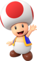 Artwork of Toad for Mario Party Superstars (also used for Mario vs. Donkey Kong on Nintendo Switch)