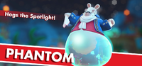 Phantom splash screen from Mario + Rabbids Kingdom Battle