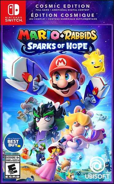 File:Mario + Rabbids Sparks of Hope Cosmic Edition North America boxart.jpg