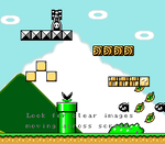 An overworld scene depicted in the Clear Images test in the NTF 2.5 Test Cartridge.