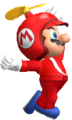Propeller Mario jumping