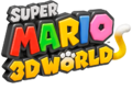 Korean Super Mario 3D World logo