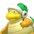 Sprite of the icon for a Sledge Bro in the New Super Mario Bros. U style of Super Mario Maker 2. It appears in the user-interface for editing mode.