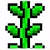 Vine icon in Super Mario Maker 2 (Super Mario World style)