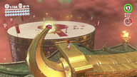 The location of a Power Moon in Super Mario Odyssey