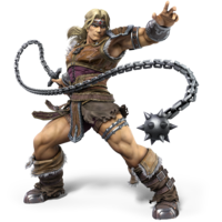 Simon Belmont artwork for Super Smash Bros. Ultimate