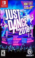 The box art for the Switch game Just Dance 2018