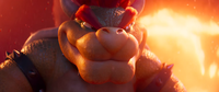 Bowser in the teaser for the Super Mario Bros movie