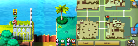 Fourth block in Beanbean Fields of Mario & Luigi: Superstar Saga + Bowser's Minions.