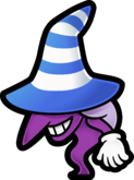 Beldam artwork from Paper Mario: The Thousand-Year Door