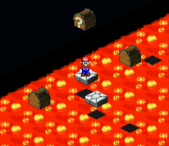 Eleventh Treasure in Bowser's Keep of Super Mario RPG: Legend of the Seven Stars.
