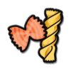The icon for the Cluck-A-Pop prize "Pasta".